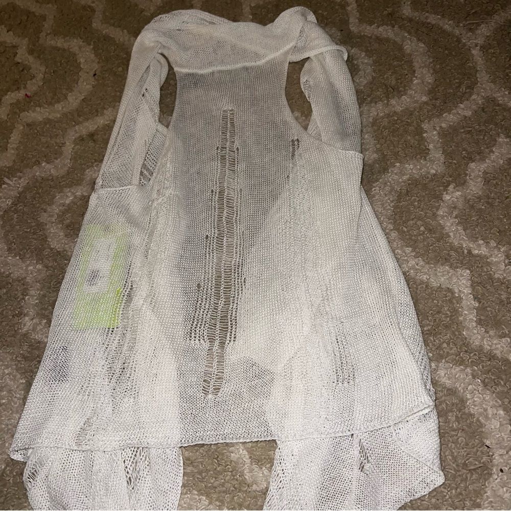 Press White Knit Cardigan